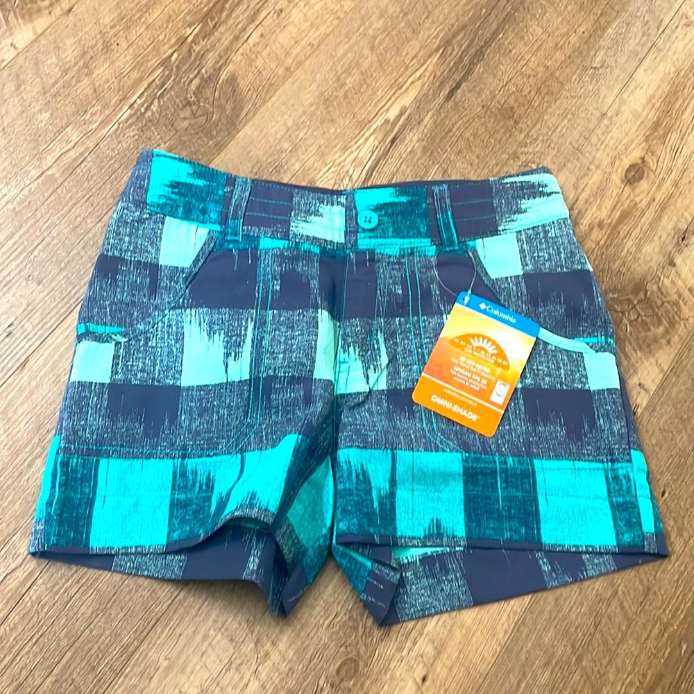 Columbia sportswear company small youth 7/8 Omni shade golf shorts